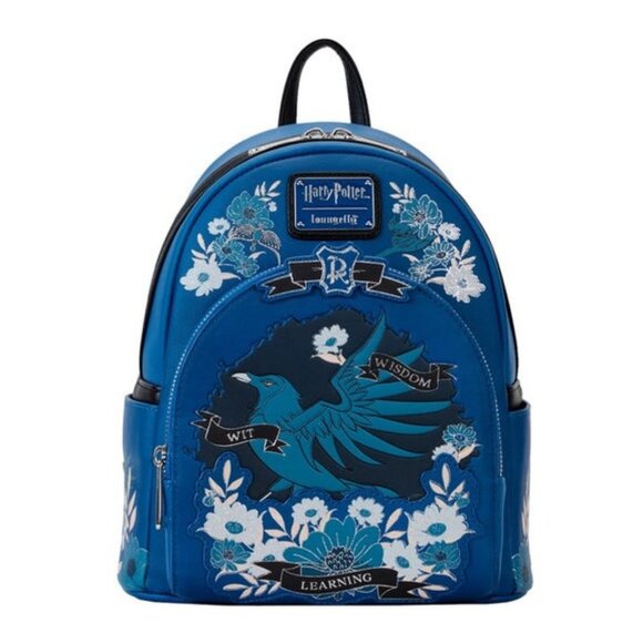 Loungefly Handbags - NEW WITH TAGS! Loungefly Harry Potter Ravenclaw House Tattoo Mini Backpack